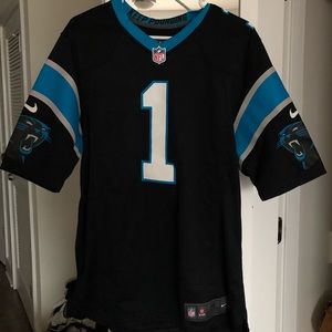 MENS CAM NEWTON/PANTHERS JERSEY